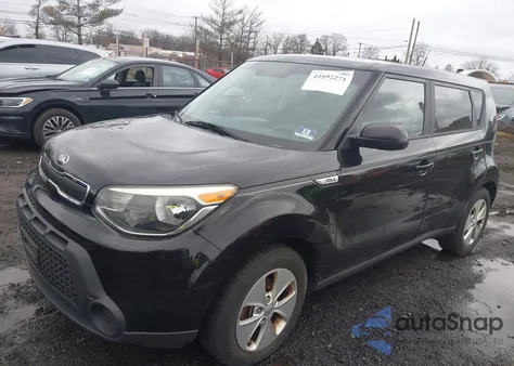 2015 Kia Soul из США, поврежденный, VIN KNDJN2A2XF7143717